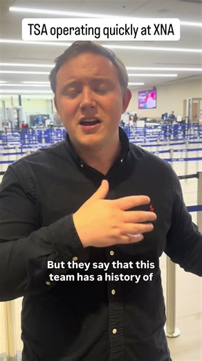 TSA operating normally at XNA