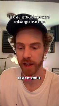 Add Swing To Your Drum Loops #kshmr #musicproducer #splice #ableton #sounddesign