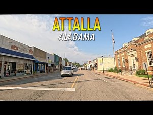 Attalla Alabama Driving Through