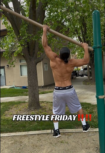 Freestyle Friday‼️#fitness #bussdown #programming #viralvideo #inspiration #motivation #dedication #trending #viraltiktok #foryoupage #strength #outdoors #freestyle #friday @taxfreetelevision