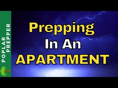 💥💥APARTMENT Prepping 101