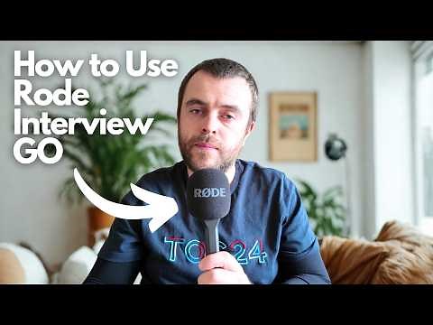 HOW to USE RODE INTERVIEW GO