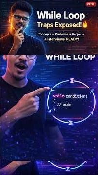 Stop! 99% of Beginners Use While Loops WRONG 😱 (You Too?) #shorts #java