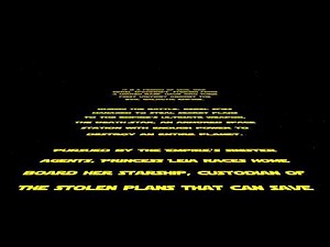 Star Wars Intro 8 Bit NES style