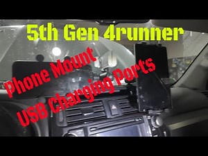 4runner Dash updates, mounting points, and USB power plug ins, teach an old dog new tricks