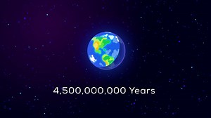 A science video that looks back at the 4.5 billion year history of the Earth