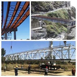 [Hot Item] Modular Steel Truss Boardwalk Bridge for Mountain Trails\Bolted Steel Bridge Connection Kit System