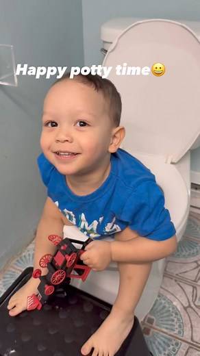 I'm going to the potty. Want to keep me company? | Annie Sta Ines