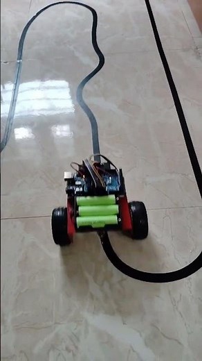 PID Line Following Robot (Precise) | By Rudra Baldania