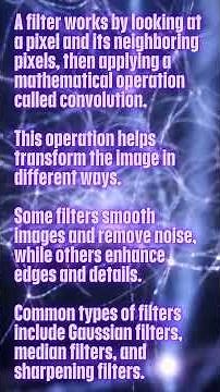 Image Filtering Explained in 60 Seconds Image Processing Basics for AI & Computer Vision