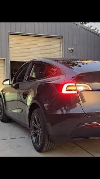Tesla Model Y Light Show: The Arrival.