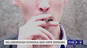 Hillsborough County Schools is installing vape detection sensors
