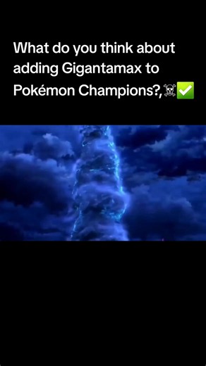 Add Gigantamax to Pokémon Champions — Community Debate