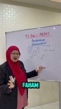 FORM 3 - BAB 1 (INDEKS) #PENDARABAN