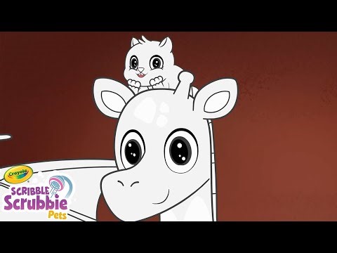 The Show Is About To Start! | Crayola Scribble Scrubbie | Funny Cartoons for Kids