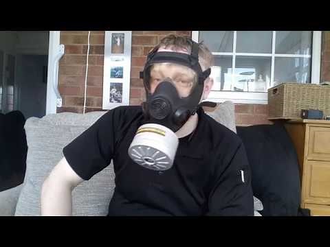 Demonstration of Polish Maskpol MP5 Gas Mask Respirator