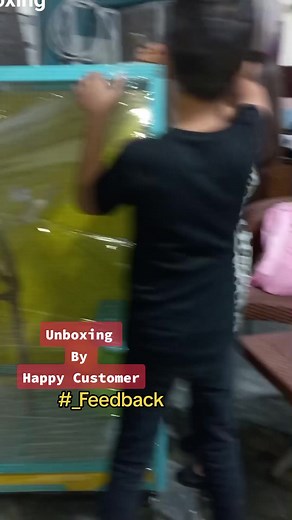 #parrotcage #birdscage #birdsavairy #unboxing #feedback #satisfiedcustomer❤️😇 #Robin_Cage_House