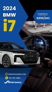 Love tech? You'll love the 2024 BMW i7   (718) 769-2886  #InfiniteAutoLeasing | Infinite Auto Leasing | Facebook