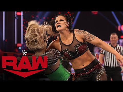 Nia Jax & Shayna Baszler vs. Naomi & Lana – WWE Women’s Tag Team Title Match: Raw, Mar. 8, 2021