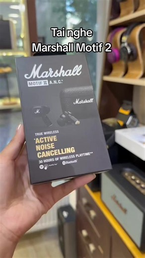 Tai nghe Marshall Motif 2. #tainghe #tainghebluetooth #marshall #amthanh #tainghekhongday