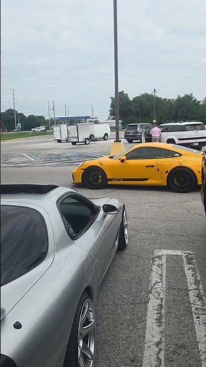 Supercars & JDM Icons Meet at Liquor Land! 🏎️💨 (Ferrari, RX-7, GT3 RS)