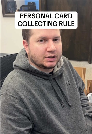 Personal Rules for Successful Card Collecting