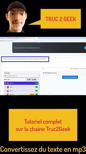 (5/6) 🩵 "Convert text to MP3 for free!" 💬🔊