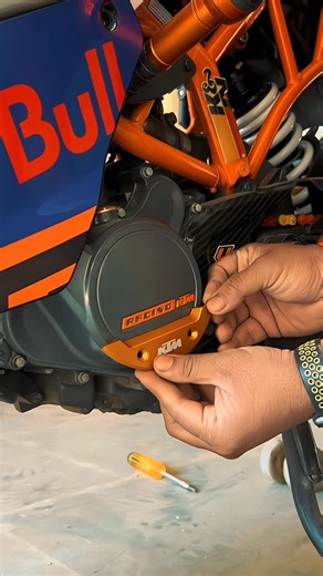 Aman Sharma | Ktm engine sliders powerparts for rc 200😈 | Instagram