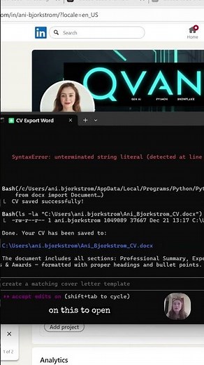 AI Generated My Entire CV Automatically 😮