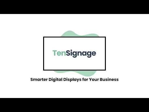 Discover TenSignage: Your Digital Signage Solution Simplified
