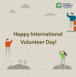 Happy #InternationalVolunteerDay! We are inspired by the surge in volunteering at the local level and stories of our Singapore International Volunteers adapting quickly to this year's unique challenges to pivot their regional capacity-building efforts online. As we draw close to a new year, is volunteering part of your 2021 goals? https://www.sif.org.sg/Our-Work/Volunteer-Cooperation | Singapore International Foundation