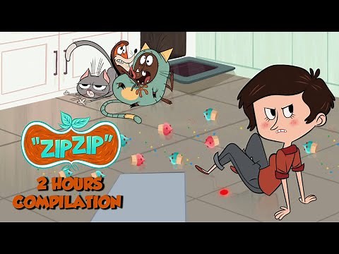 Watch out !! | Zip Zip | 2 hours COMPILATION -Season 1 | Cartoon for kids