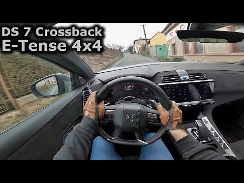 2023 DS7 Crossback E-Tense 4x4 (facelift) | POV test drive | plug-in hybrid