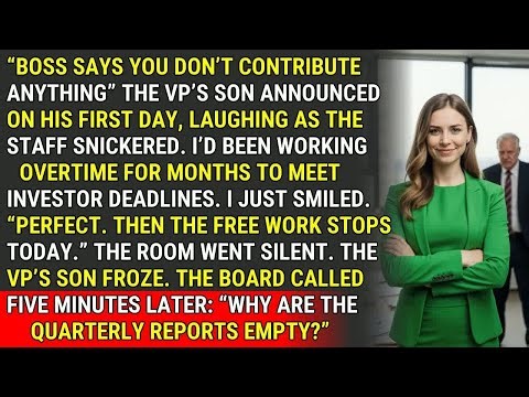 How I Neutralized the VP's Son with a Single Folder