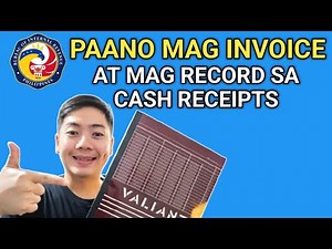 CASH RECEIPTS JOURNAL BOOKKEEPING TUTORIAL (Non-VAT) Paano at Kailan ba dapat mag issue ng INVOICE?