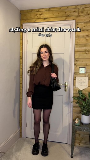 Mini Skirt Styling Tips for the Office: Day 5