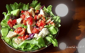 轻食堂-第44期 一分钟教你制作低碳水高蛋白低脂肪高颜值的莎莎沙拉 我觉得可以卖50块钱