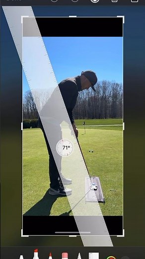 Here’s an easy way to check the lie angle of your putter at setup. #RedBeardGolf #LivingTheDream