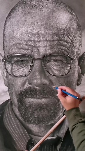 Walter White#drawing #pencildrawing #artistoftiktok #foryou #viral #breakingbad