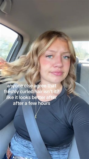 The Truth About Freshly Curled Hair
