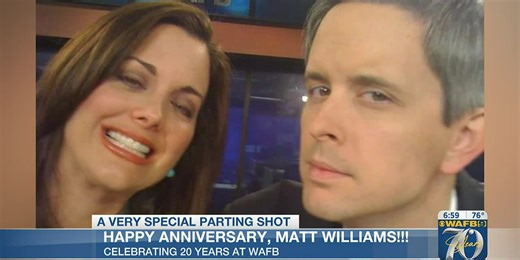 Matt Williams celebrates 20 years at WAFB