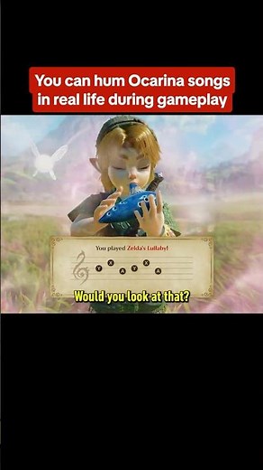 Hum, sing, or play the iconic Ocarina of Time tunes to your Switch 2! #zelda #switch2 #music