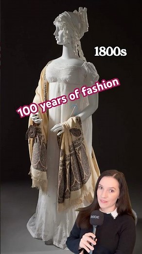 👗100 years of 1800s fashion 👗