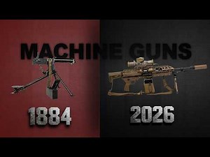 History of Machine Guns | (1884–2026) Maxim Gun to M250 Light Machine Gun | Complete History