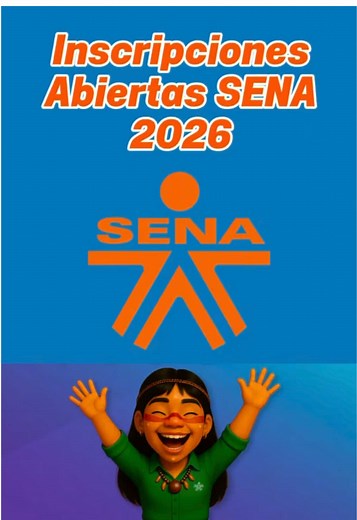Apertura de las inscripciones de la primera convocatoria de estudios gratis del sena 2026‼️ #sena #estudiar #inscripcionesabiertas #aprendiz #colombia