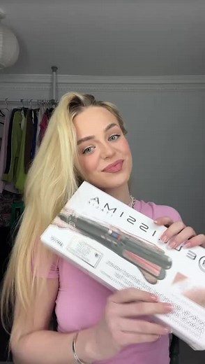 Get Perfectly Straight Hair or Defined Waves with Belisima Infrared Straightener