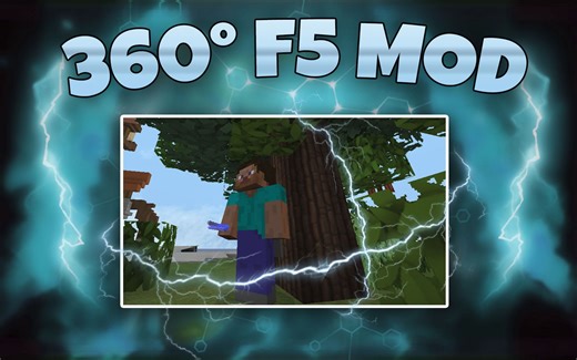 你见过我的世界F5视角360°旋转的吗？[360° F5 MOD][1.8.x]