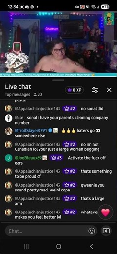 qweenie the native Wannabe wants pizzas