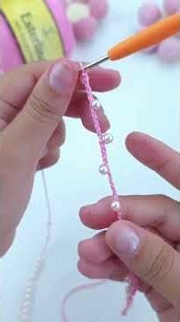 Crochet Pearl Bracelet Class with Esterlina Yarn by Ana Raquell