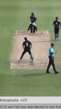 Hugo Bogue 82 runs (7x6) for Team Ronchi in Development Series